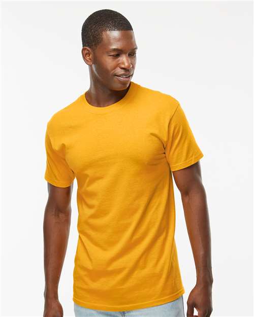 M&O 4800, Men's Gold Soft Touch T-shirt, Gold
