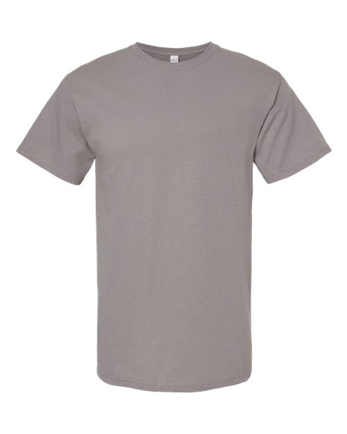 M&O 4800, Men's Gold Soft Touch T-shirt, Gravel