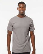 M&O 4800, Men's Gold Soft Touch T-shirt, Gravel
