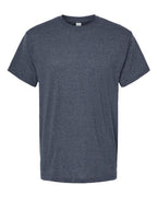 M&O 4800, Men's Gold Soft Touch T-shirt, Heather Navy