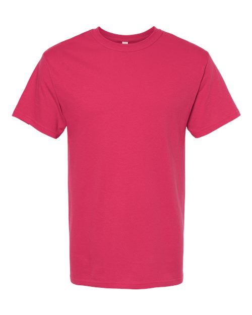 M&O 4800, Men's Gold Soft Touch T-shirt, Heliconia