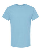 M&O 4800, Men's Gold Soft Touch T-shirt, Light Blue