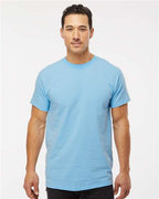 M&O 4800, Men's Gold Soft Touch T-shirt, Light Blue