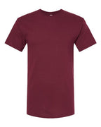 M&O 4800, Men's Gold Soft Touch T-shirt, Maroon