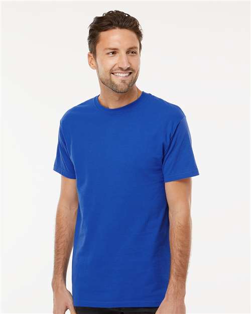M&O 4800, Men's Gold Soft Touch T-shirt, Royal