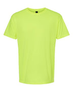 M&O 4800, Men's Gold Soft Touch T-shirt, Safety Green