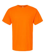M&O 4800, Men's Gold Soft Touch T-shirt, Safety Orange
