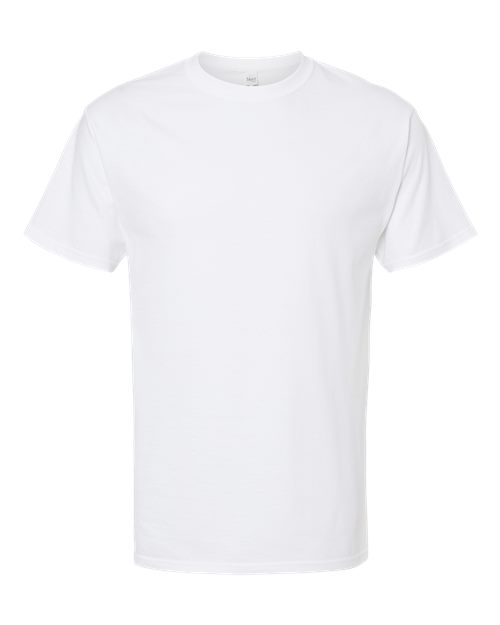 M&O 4800, Men's Gold Soft Touch T-shirt, White