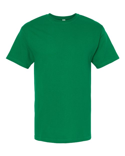 M&O 4800, Men's Gold Soft Touch T-shirt, Fine Kelly Green