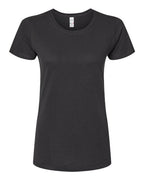 M&O 4810, Women's Gold Soft Touch T-shirt, Black