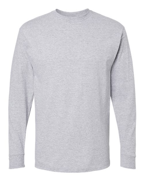 M&O 4820, Unisex Gold Soft Touch Long Sleeve T-shirt, Athletic Heather