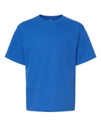M&O 4850, Youth Gold Soft Touch T-shirt, Royal
