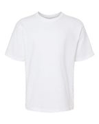 M&O 4850, Youth Gold Soft Touch T-shirt, White