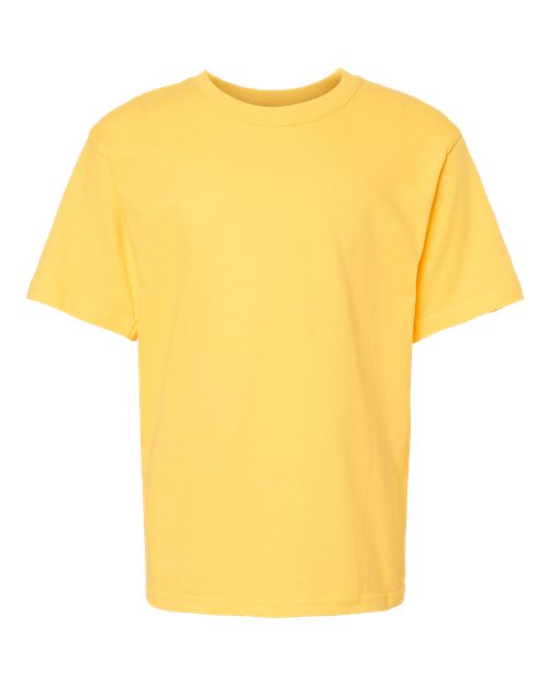 M&O 4850, Youth Gold Soft Touch T-shirt, Yellow