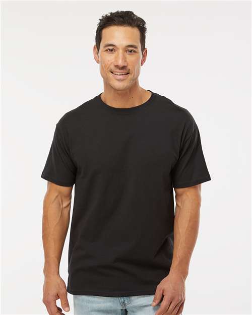 M&O 5500, Ring-spun T-shirt, Black