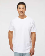 M&O 5500, Ring-spun T-shirt, White