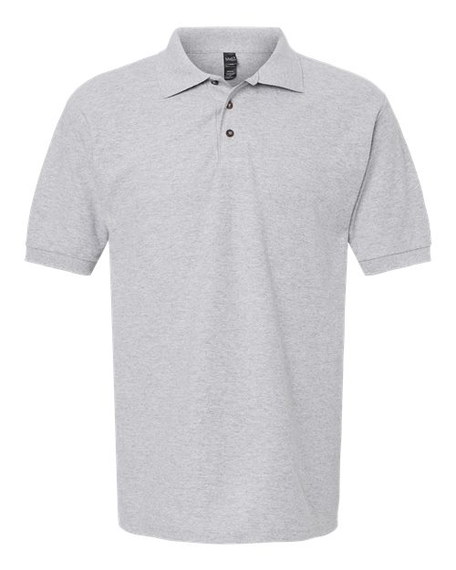 M&O 7002, Ring-spun Pique Polo, Athletic Grey