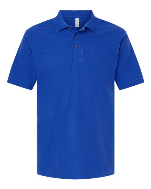 M&O 7002, Ring-spun Pique Polo, Royal