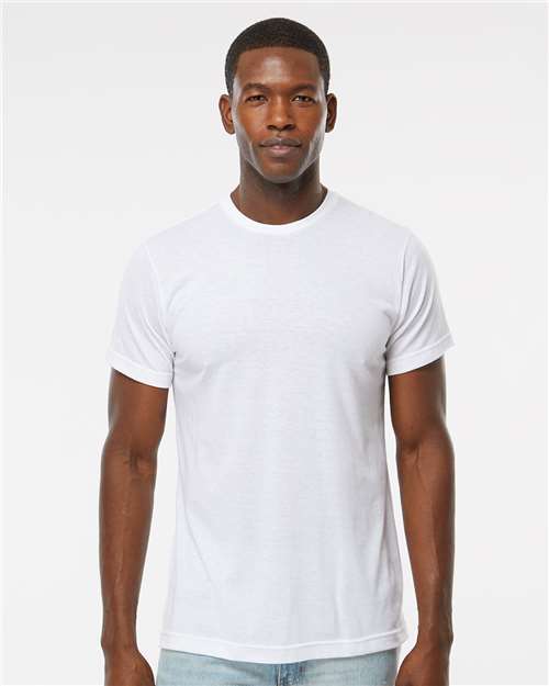 M&O 3541, Deluxe Blend T-shirt, White