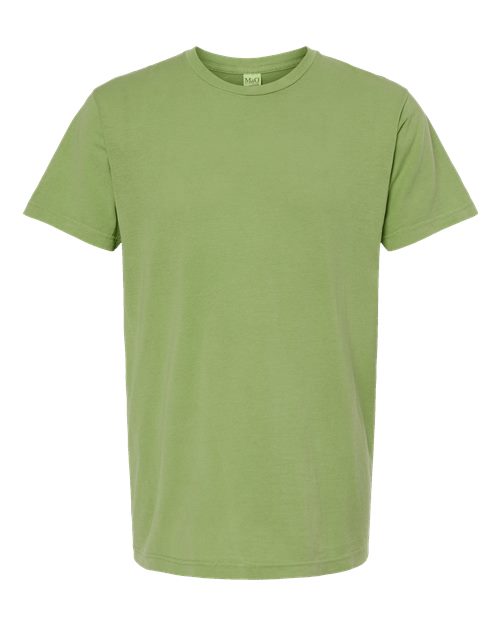 M&O 6500M, Unisex Vintage Garment-dyed T-shirt, Aloe