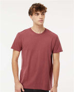 M&O 6500M, Unisex Vintage Garment-dyed T-shirt, Brick