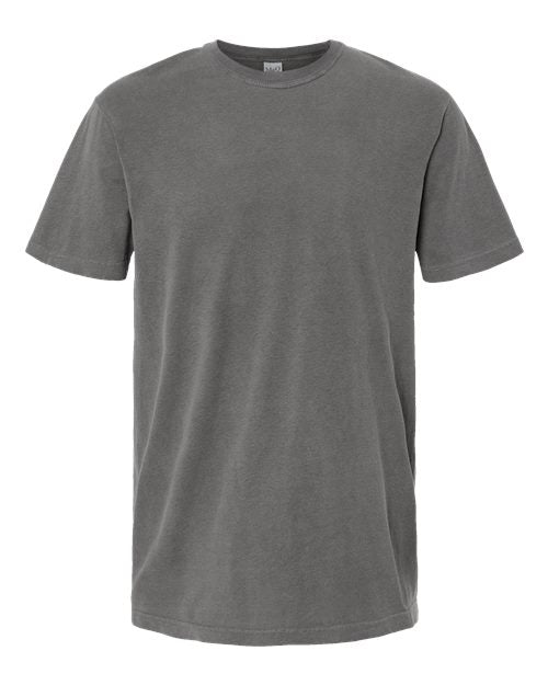 M&O 6500M, Unisex Vintage Garment-dyed T-shirt, Grey