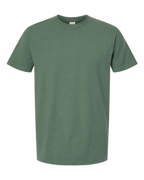 M&O 6500M, Unisex Vintage Garment-dyed T-shirt, Light Green