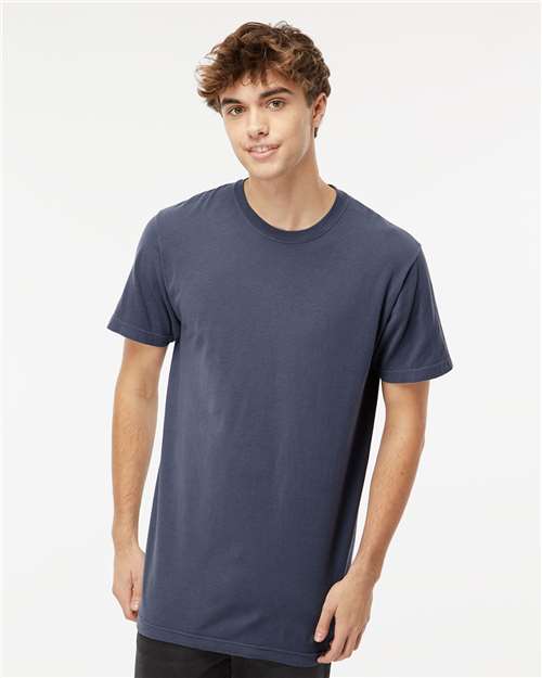 M&O 6500M, Unisex Vintage Garment-dyed T-shirt, Navy