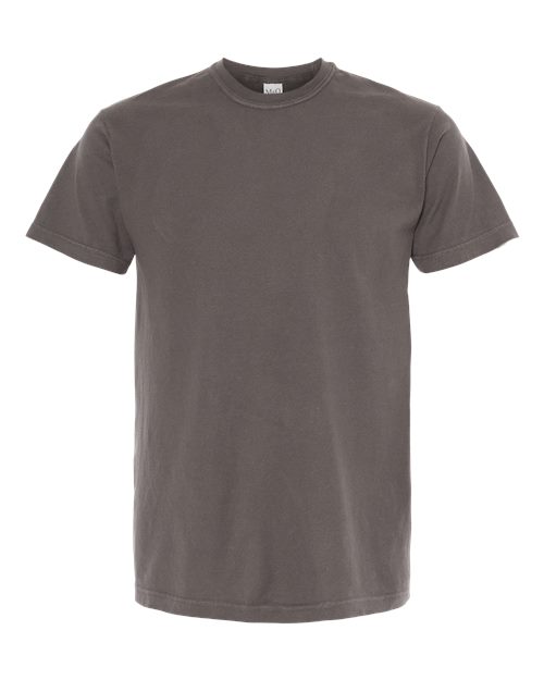 M&O 6500M, Unisex Vintage Garment-dyed T-shirt, Pepper