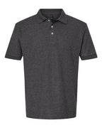 M&O 7006, Soft Touch Polo, Dark Heather