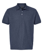 M&O 7006, Soft Touch Polo, Heather Navy