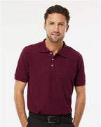 M&O 7006, Soft Touch Polo, Maroon