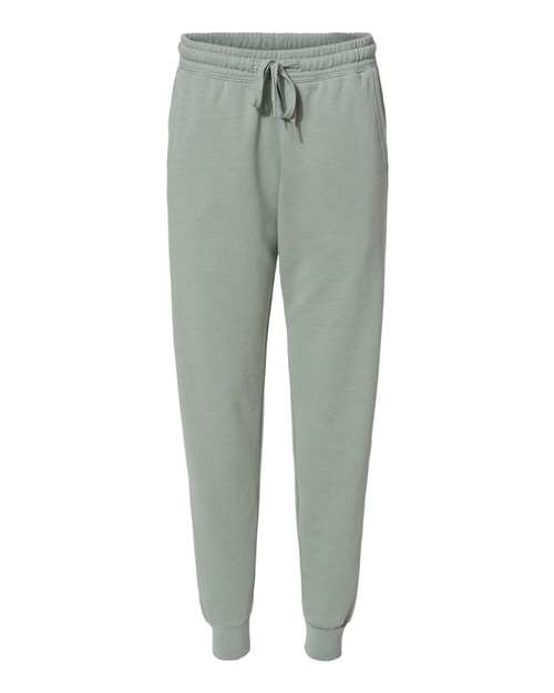 Independent Trading Co. PRM20PNT, Women's California Wave Wash Sweatpants, Sage