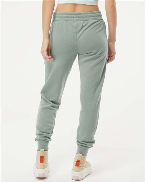 Independent Trading Co. PRM20PNT, Women's California Wave Wash Sweatpants, Sage