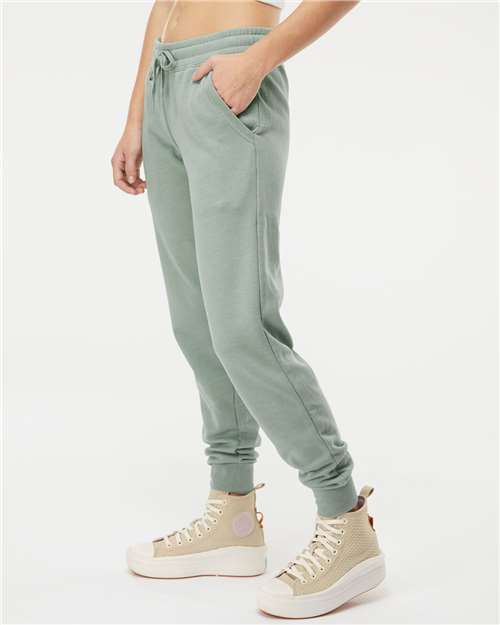Independent Trading Co. PRM20PNT, Women's California Wave Wash Sweatpants, Sage
