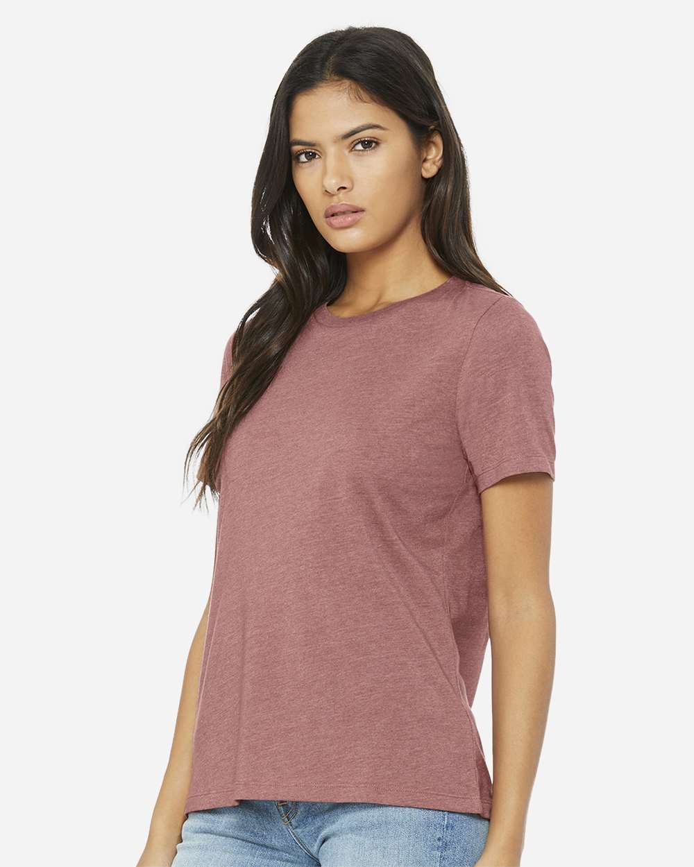 BELLA + CANVAS 6400CVC, T-Shirts - Premium, Heather Mauve