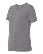 BELLA + CANVAS 6413, T-Shirts - Premium, Grey Triblend