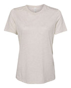 BELLA + CANVAS 6413, T-Shirts - Premium, Oatmeal Triblend