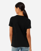 BELLA + CANVAS 6413, T-Shirts - Premium, Solid Black Triblend