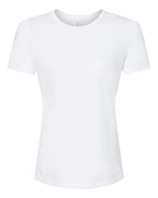 BELLA + CANVAS 6413, T-Shirts - Premium, Solid White Triblend