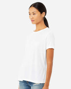 BELLA + CANVAS 6413, T-Shirts - Premium, Solid White Triblend