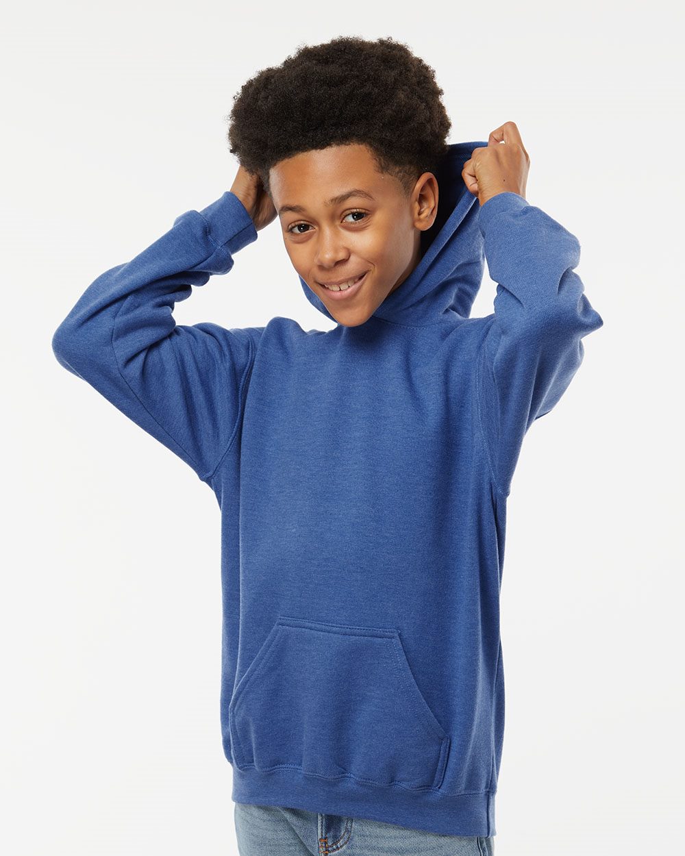 M&O 3322 Youth Fleece Pullover Hoodie