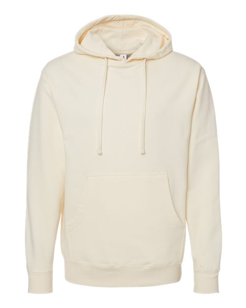 Independent Trading Co. SS4500, Unisex Midweight Hooded Sweatshirt, Bone