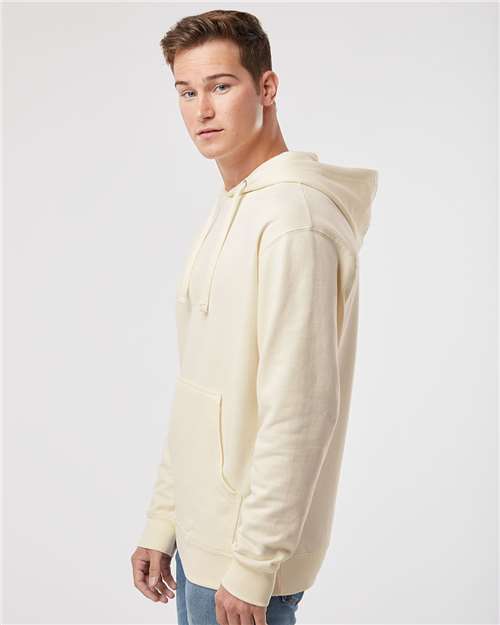 Independent Trading Co. SS4500, Unisex Midweight Hooded Sweatshirt, Bone