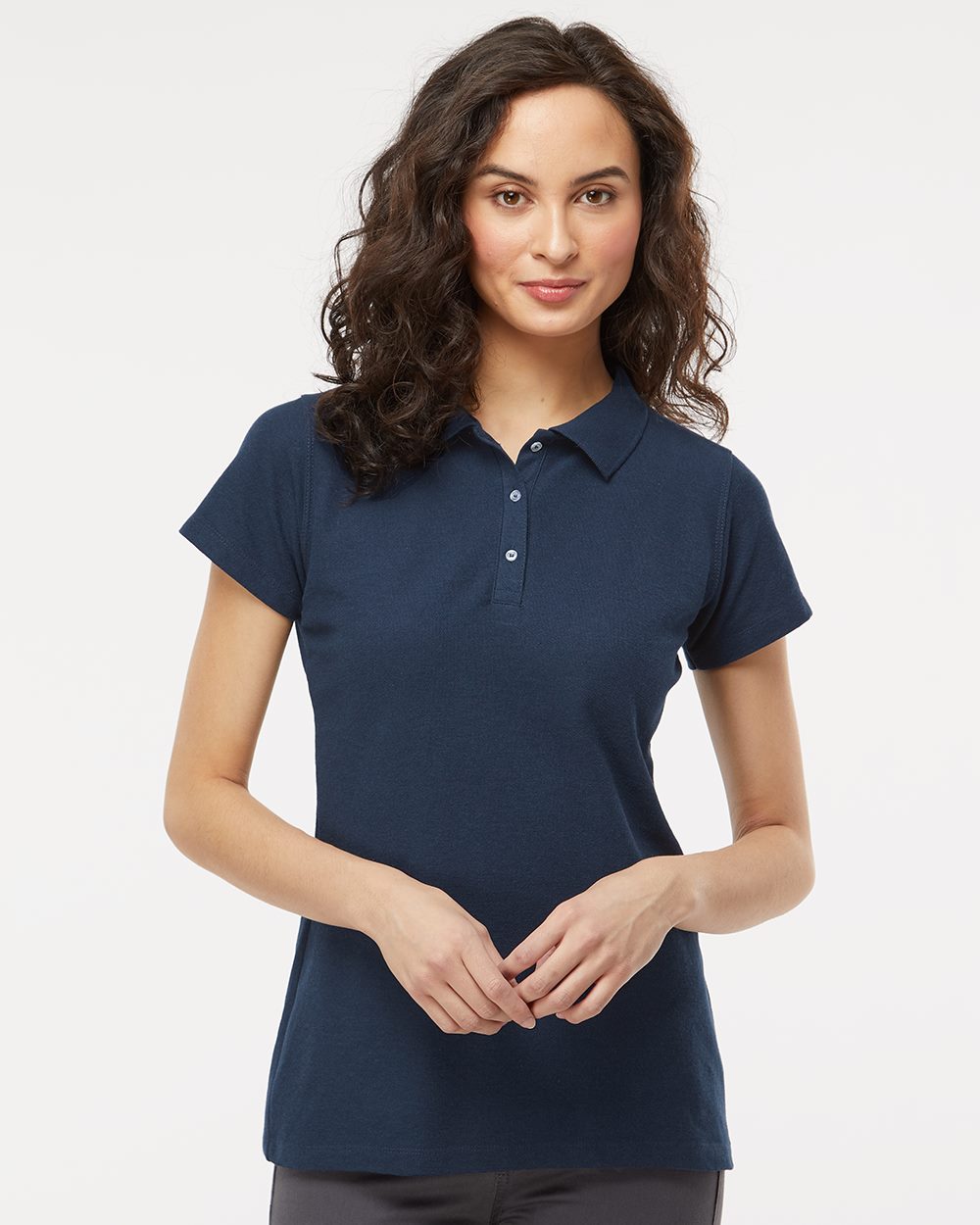 M&O 7007 Women's Soft Touch Polo