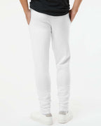 JERZEES 975MPR, 6237 Unisex Nublend Joggers, White