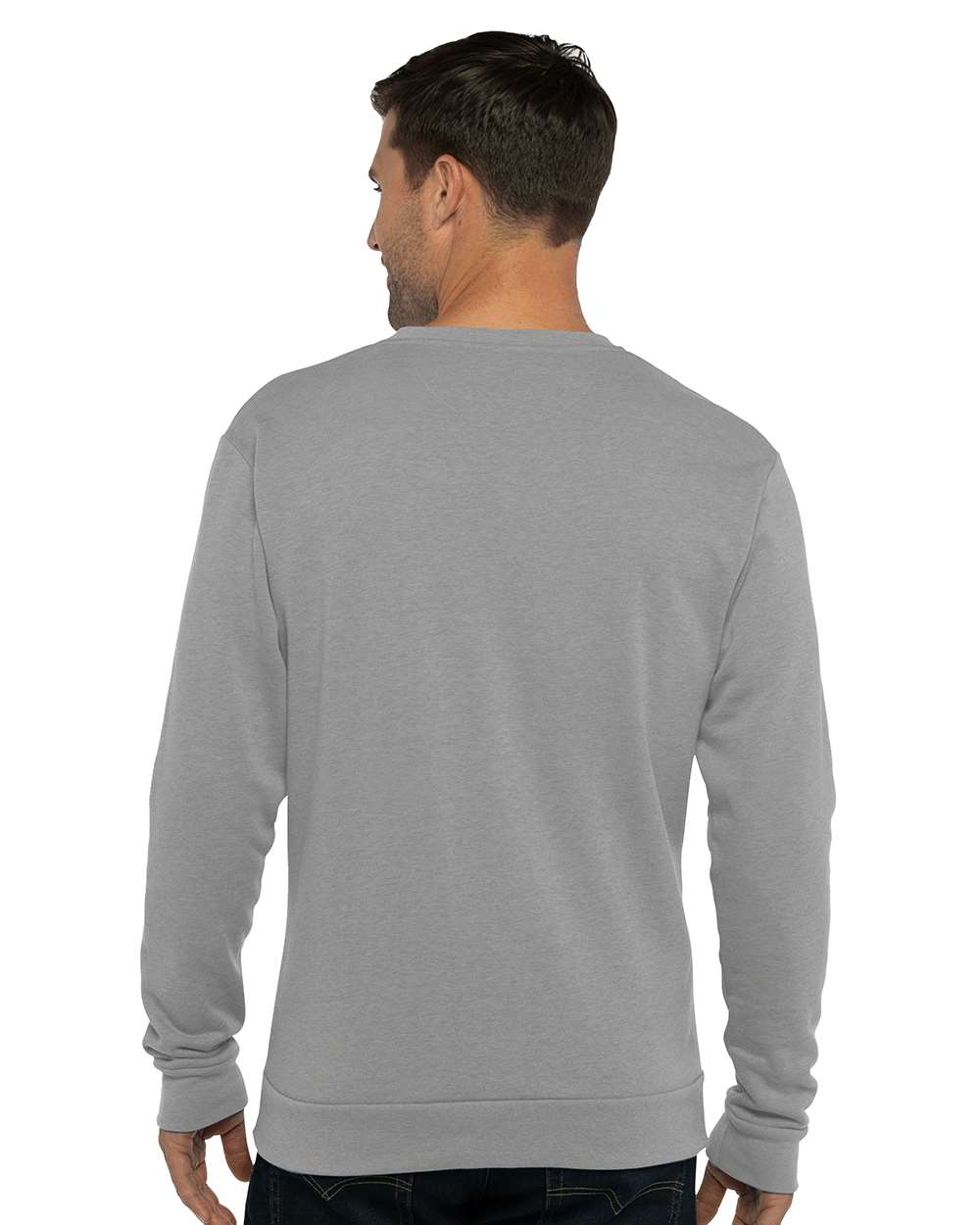 Next Level 10142, 9002, Heather Grey