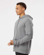 Next Level 9302, Fleece - Premium - Hood, Heather Grey