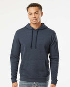 Next Level 9302, Fleece - Premium - Hood, Heather Midnight Navy