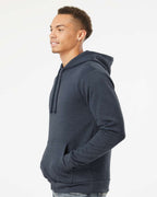 Next Level 9302, Fleece - Premium - Hood, Heather Midnight Navy